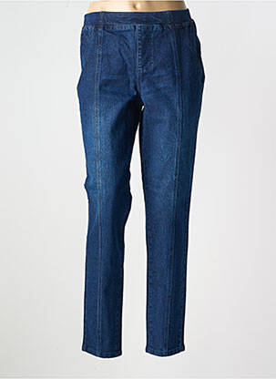 Jegging țesătură denim mărime normală albastru SHEEGO femeie