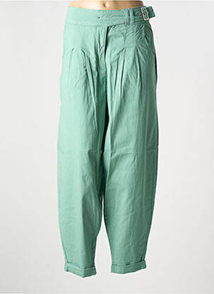 Pantalon drept verde SHEEGO femeie