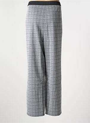 Pantalon drept talie elastică negru SHEEGO femeie