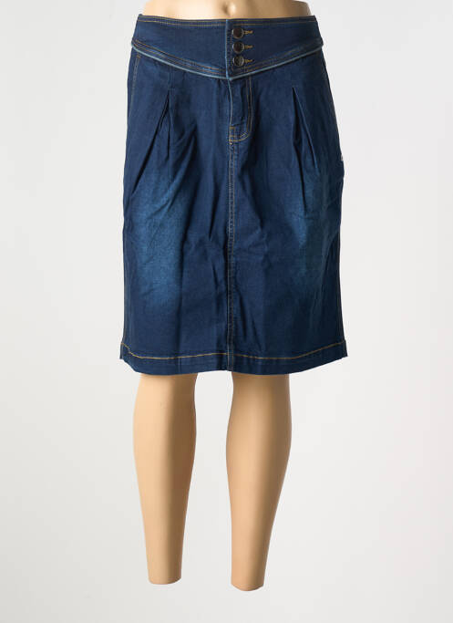 Fustă midi albastru SHEEGO femeie