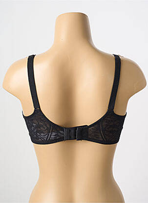 Sutien efect material satinat top sutien modelat negru CHANTELLE femeie