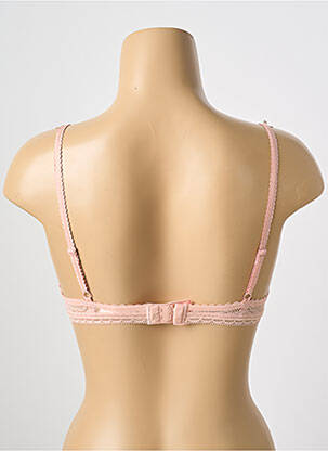 Sutien efect material satinat top sutien push-up roz PASSIONATA femeie