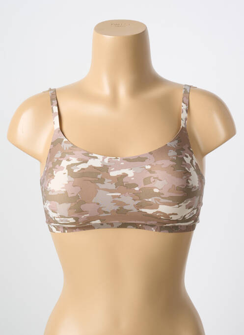 Sutien fără armatură bralete verde CHANTELLE femme