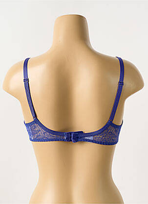 Sutien efect material satinat top sutien modelat albastru PASSIONATA femeie