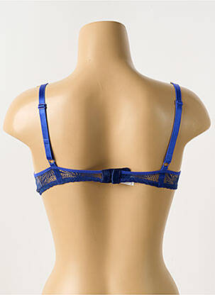 Sutien efect material satinat top sutien modelat albastru PASSIONATA femeie