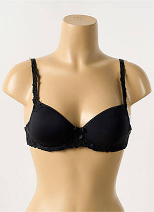 Sutien efect material satinat top sutien modelat negru SIMONE PERELE femeie