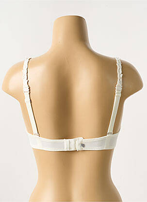 Sutien efect material satinat top sutien modelat bej SIMONE PERELE femeie