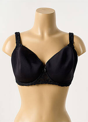 Sutien efect material satinat top sutien modelat negru SIMONE PERELE femeie
