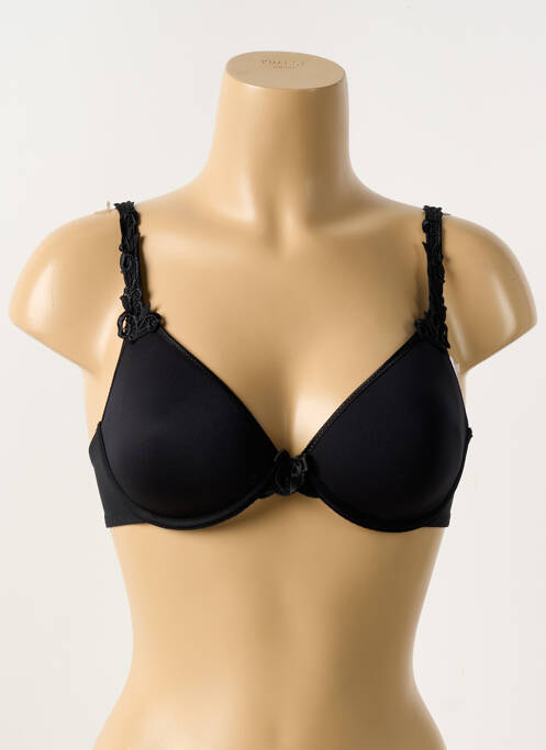 Sutien efect material satinat top sutien modelat negru SIMONE PERELE femme