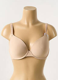 Sutien efect material satinat top sutien modelat piele SIMONE PERELE femme