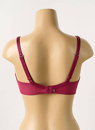 Sutien efect material satinat top sutien modelat roșu SIMONE PERELE femeie