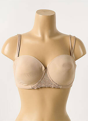 Sutien broderie top sutien modelat culoare piersică SIMONE PERELE femeie