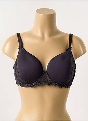 Sutien efect material satinat top sutien modelat gri SIMONE PERELE femeie