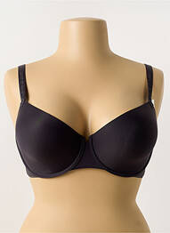 Sutien efect material satinat top sutien modelat maro SIMONE PERELE femme