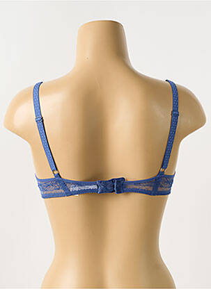 Sutien efect material satinat top sutien modelat albastru PASSIONATA femeie
