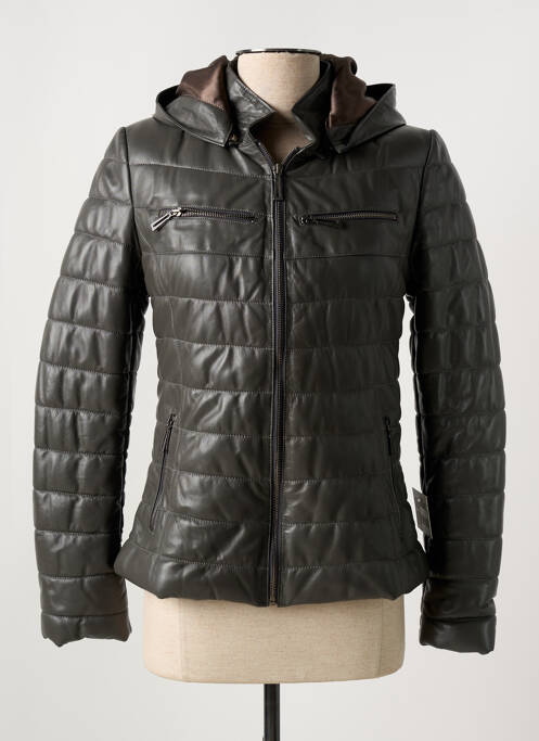 Geacă matlasată gri PAUL AJAMIAN femeie