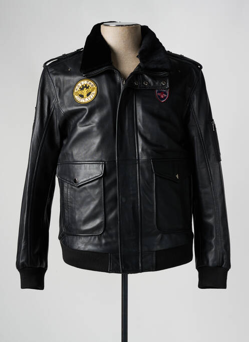 Geacă negru PAUL AJAMIAN bărbat