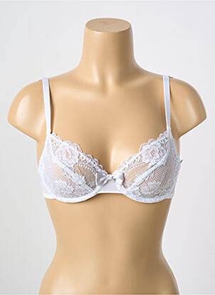 Sutien efect material satinat gri PASSIONATA femeie