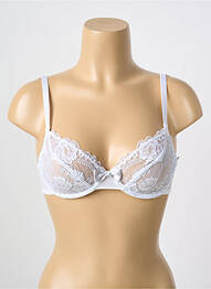Sutien efect material satinat gri PASSIONATA femme