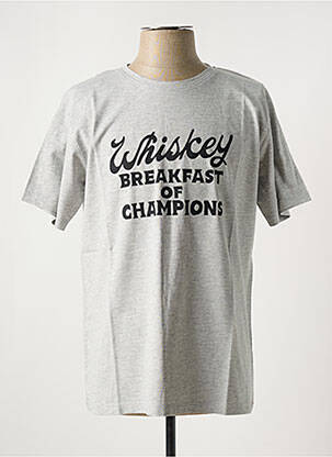 Tricou gri IRON AND RESIN bărbat