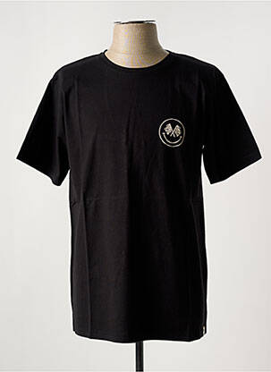 Tricou elasticitate mâneci scurte negru IRON AND RESIN bărbat