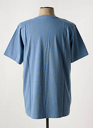 Tricou elasticitate mâneci scurte albastru IRON AND RESIN bărbat