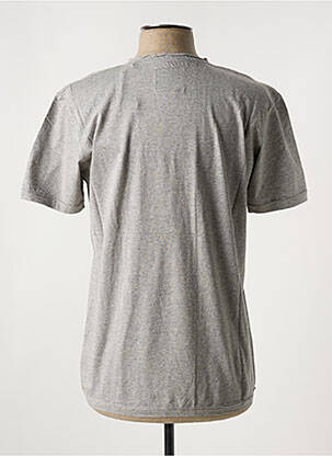 Tricou elasticitate mâneci scurte gri IRON AND RESIN bărbat
