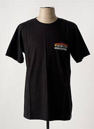 Tricou elasticitate mâneci scurte negru IRON AND RESIN homme