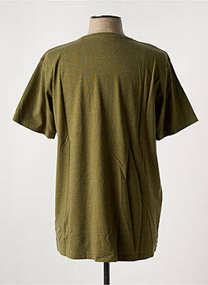 Tricou elasticitate mâneci scurte verde IRON AND RESIN bărbat