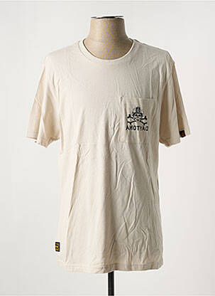 Tricou bej DAYTONA bărbat