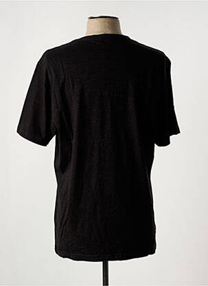 Tricou elasticitate mâneci scurte negru DAYTONA bărbat