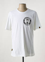 Tricou elasticitate mâneci scurte alb DAYTONA bărbat