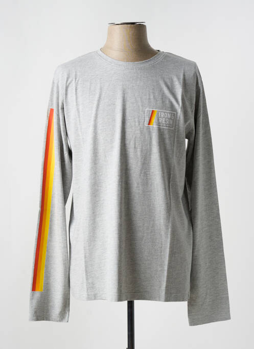 Tricou gri IRON AND RESIN bărbat