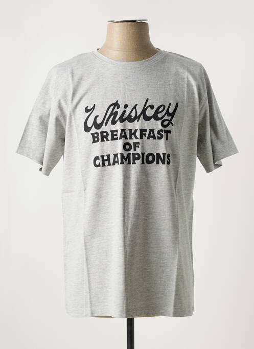 Tricou gri IRON AND RESIN bărbat