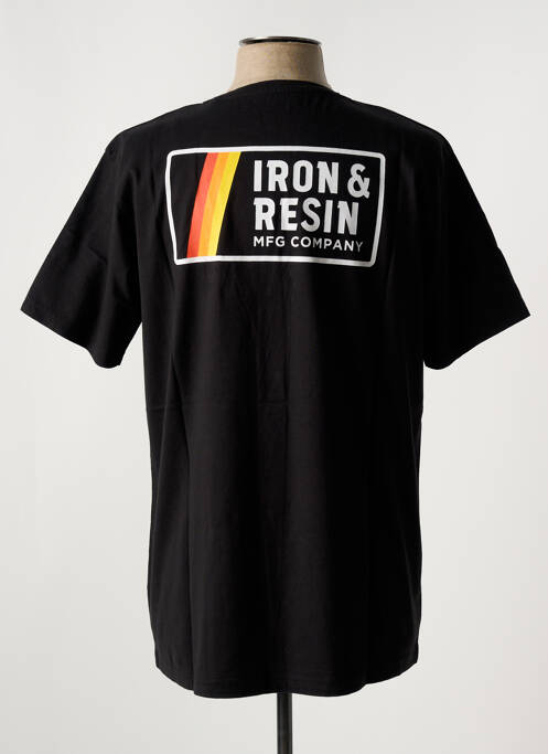 Tricou negru IRON AND RESIN bărbat