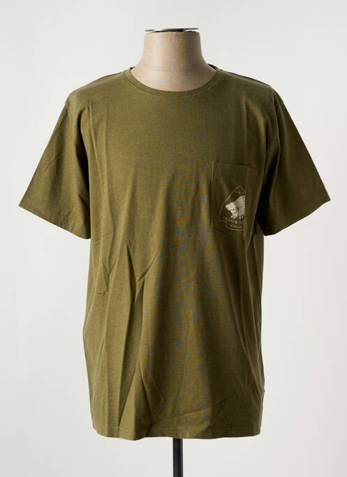 Tricou verde IRON AND RESIN bărbat