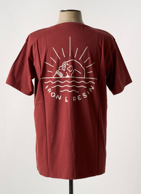 Tricou maro IRON AND RESIN bărbat