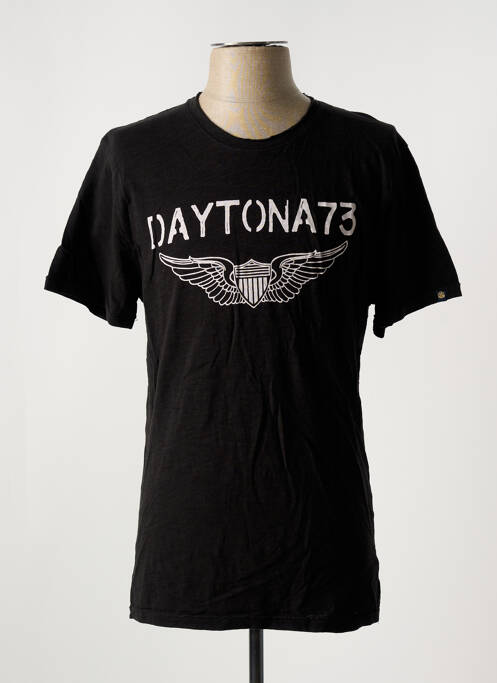 Tricou negru DAYTONA bărbat