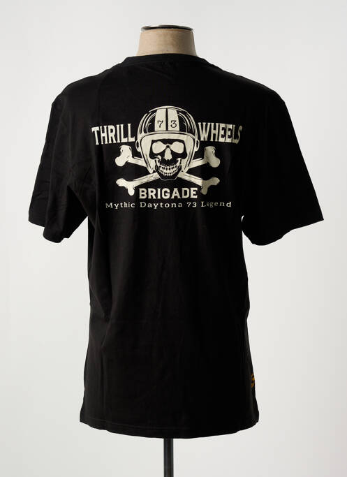 Tricou negru DAYTONA bărbat