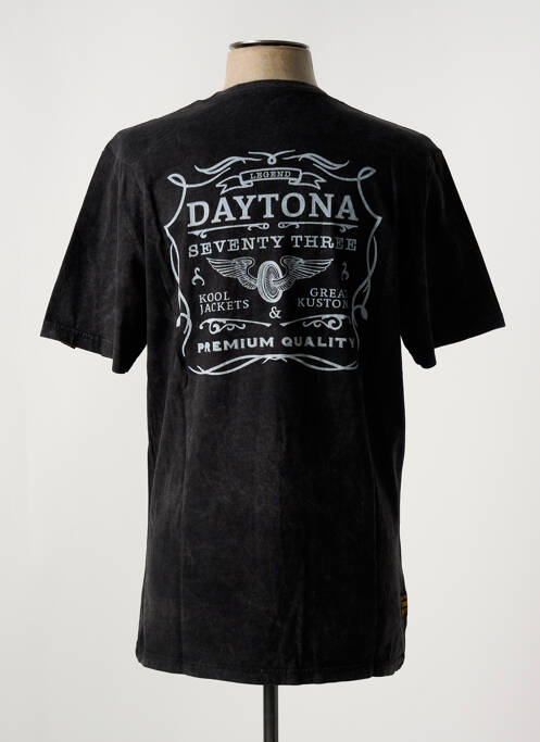 Tricou negru DAYTONA bărbat