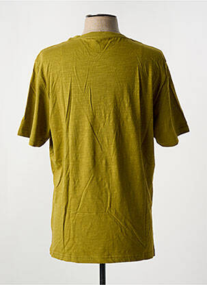 Tricou croială dreaptă mâneci scurte verde DAYTONA bărbat