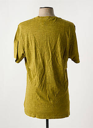 Tricou croială dreaptă mâneci scurte verde DAYTONA bărbat