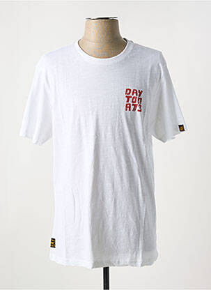 Tricou alb DAYTONA bărbat