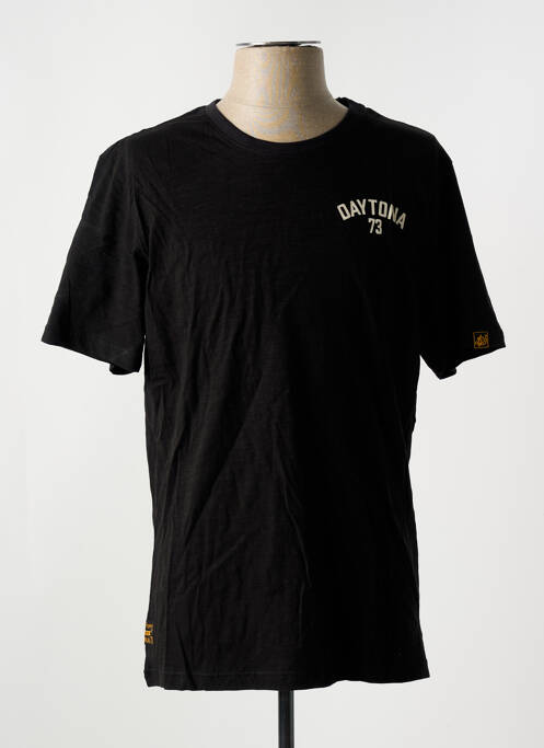 Tricou negru DAYTONA bărbat