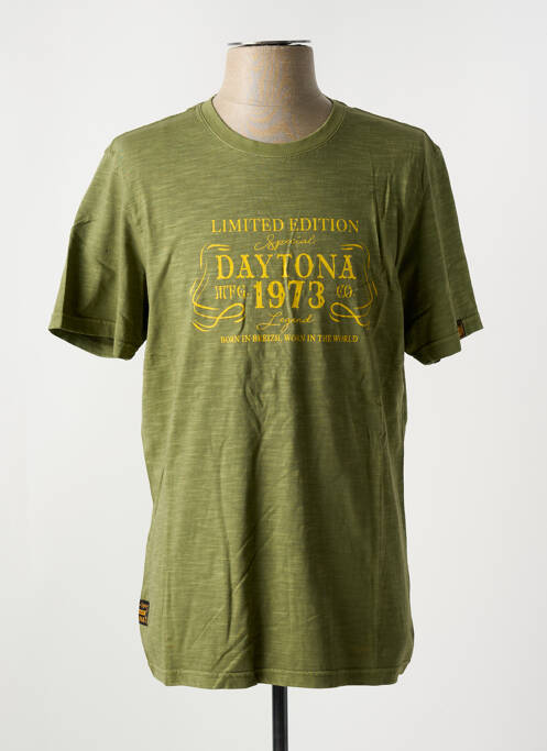 Tricou verde DAYTONA bărbat