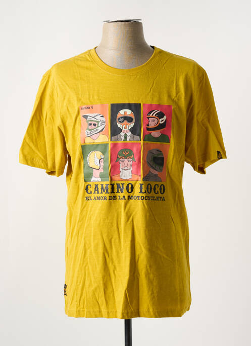 Tricou galben DAYTONA bărbat