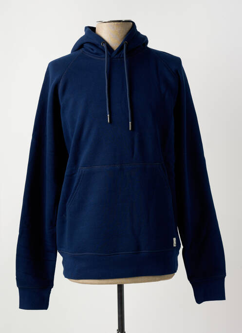 Hanorac cu glugă albastru IRON AND RESIN bărbat