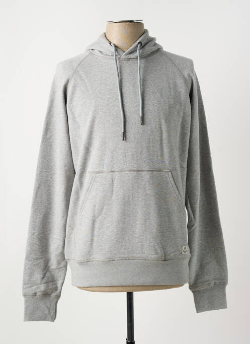 Hanorac cu glugă gri IRON AND RESIN bărbat