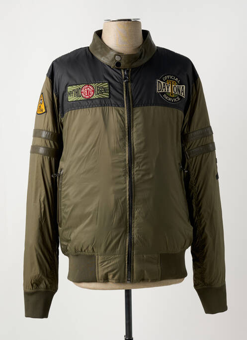 Geacă matlasată verde DAYTONA bărbat