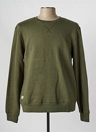Pulover guler rotund mâneci lungi verde DAYTONA homme